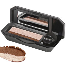 Glitter Eyeshadow Palette Waterproof Dual Tone Pigmented 2 Colors Compact Travel Size