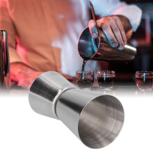 Doppelkopfiger Cocktail-Messbecher aus Edelstahl 20/30 ml Barwerkzeug