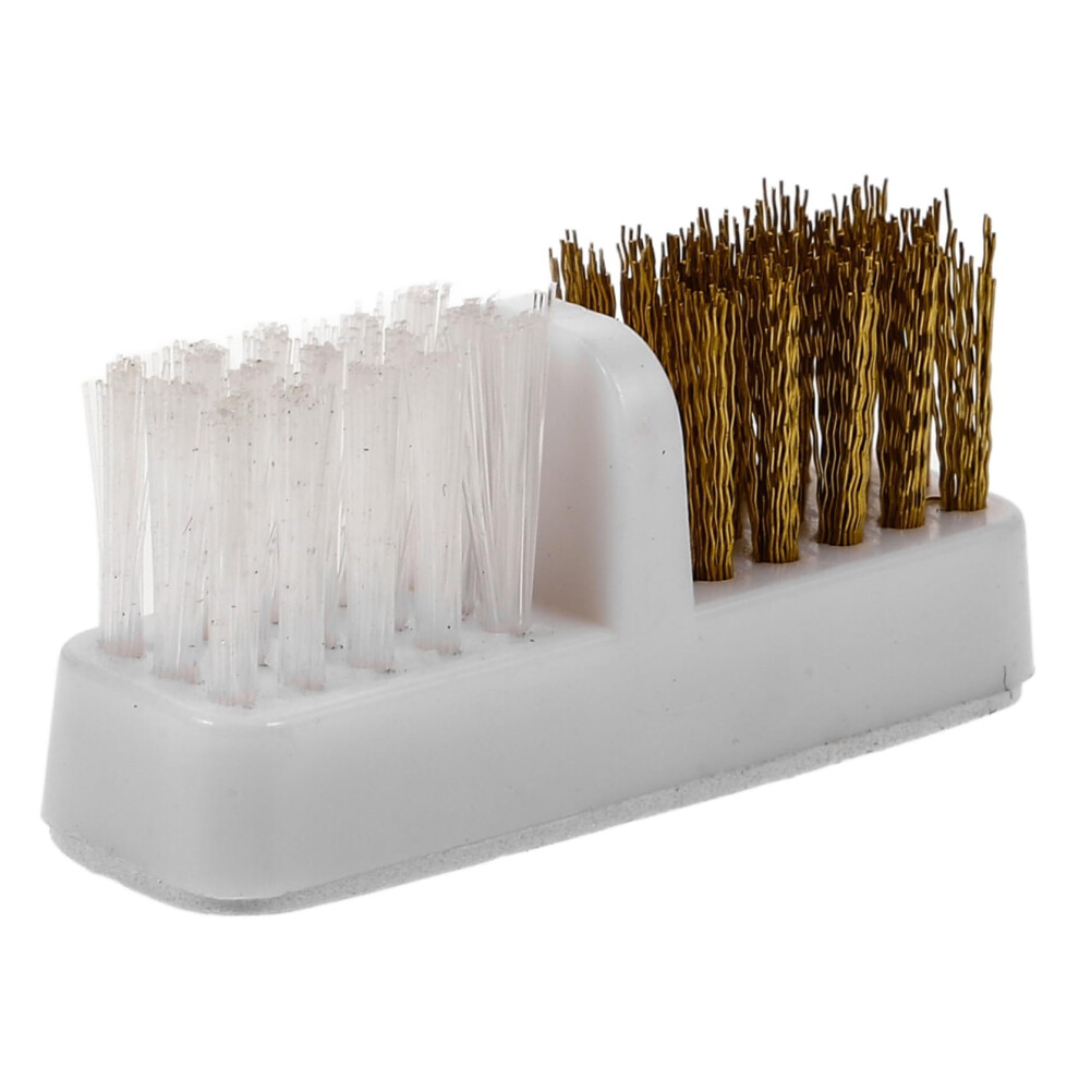 Nail Drill Bit Cleaning Brush Copper Wire Tool for Quick Bit Maintenance Salon and Home Use