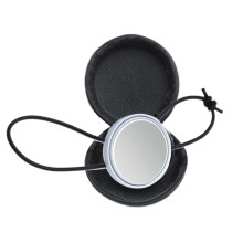 Diving Hand Mirror with Adjustable Wrist Strap Waterproof Convex Lens for Snorkeling Safety