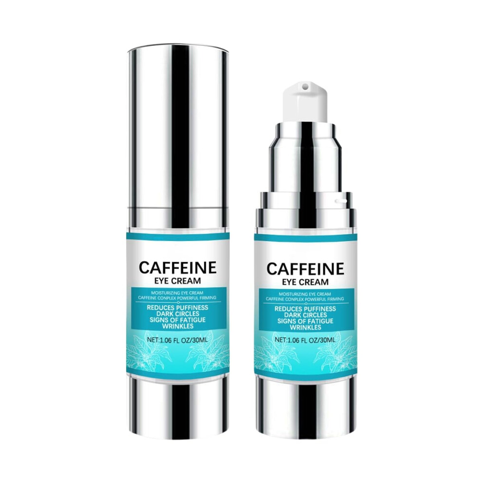 Cream/Dark Caffeine Anti Aging Eye For Circles And Puffiness, Reduces Wrinkles And Fine Lines, 15Ml
