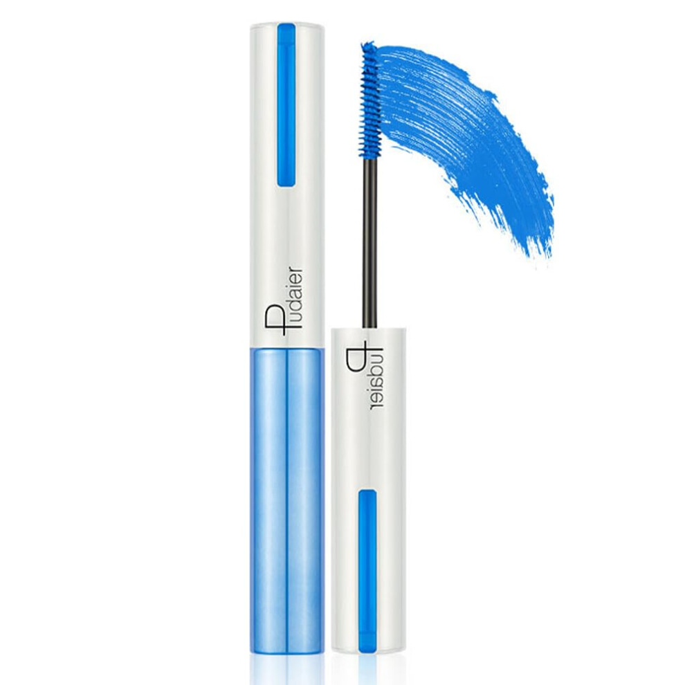 Waterproof Volumizing Mascara Black with Curved Brush, Long Lasting Smudge Resistant Formula