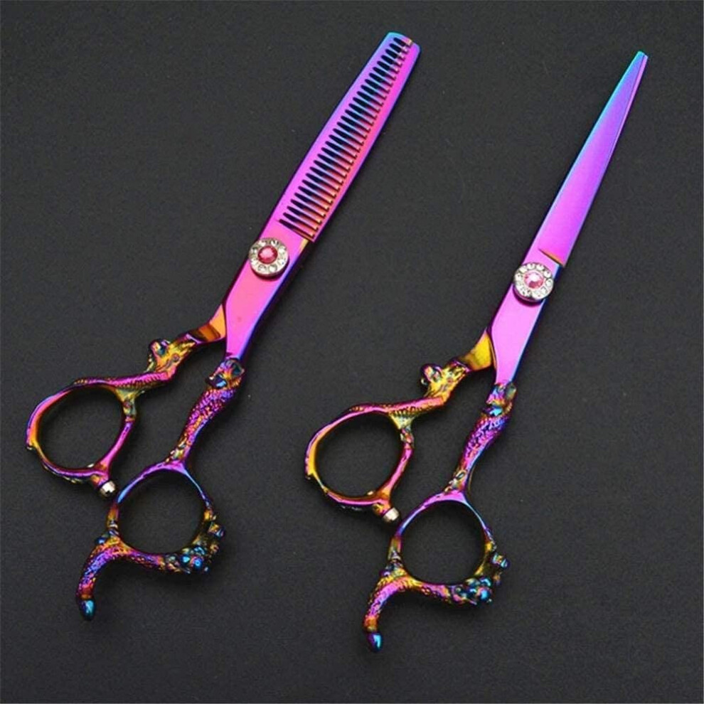 Professional Hair Cutting Scissors Set with Precision Blades and Ergonomic Comfort Grip