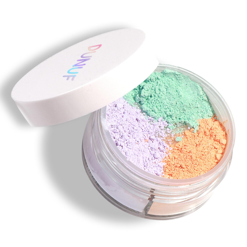 Translucent Setting Powder with Shimmer Finish, Long Lasting Oil Control Waterproof Loose Powder for All Skin Tones (06)