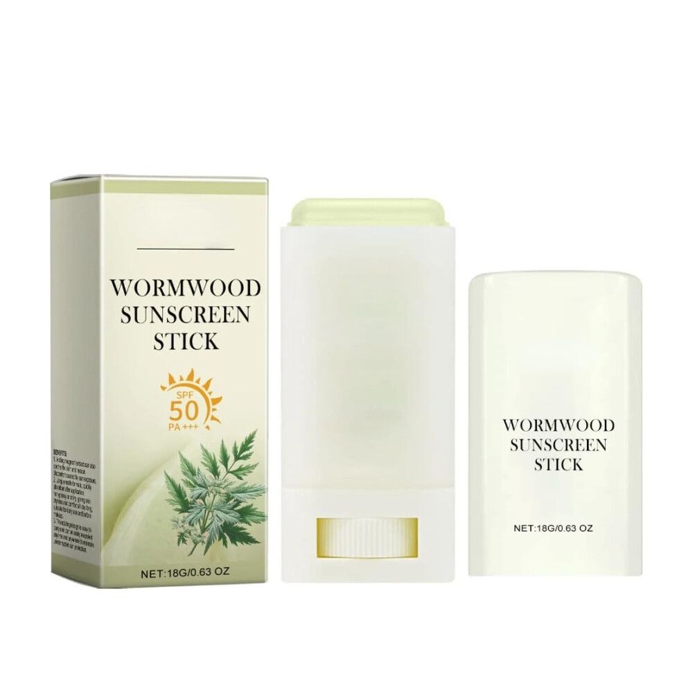 Sunscreen SPF 50 Stick, Water Resistant Non Greasy Face Protection, Moisturizing Travel Size