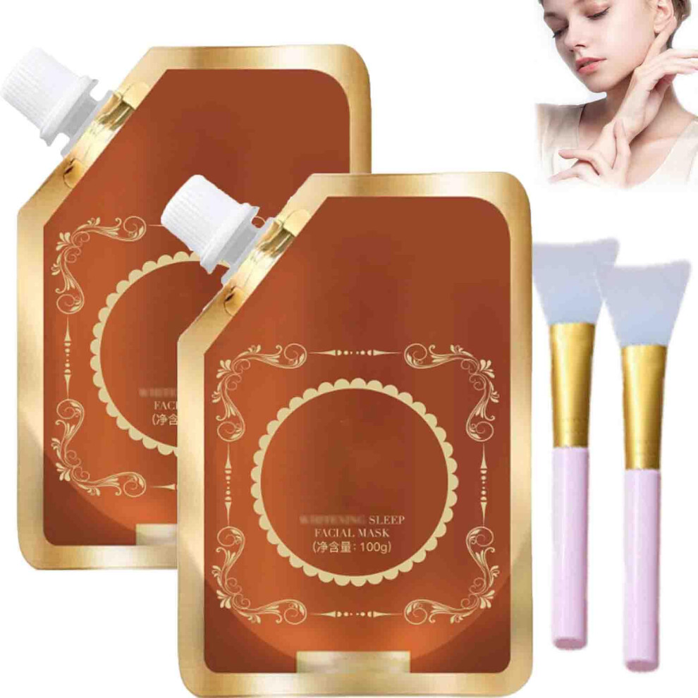 Hydrating Overnight Face Mask AntiAging AntiWrinkle Care Deep Moisture Lock for All Skin (2)