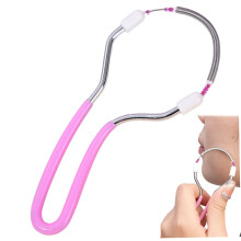 Facial Hair Remover Stainless Steel Spring Epilator for Women Upper Lip Chin Cheeks Neck Smooth Skin