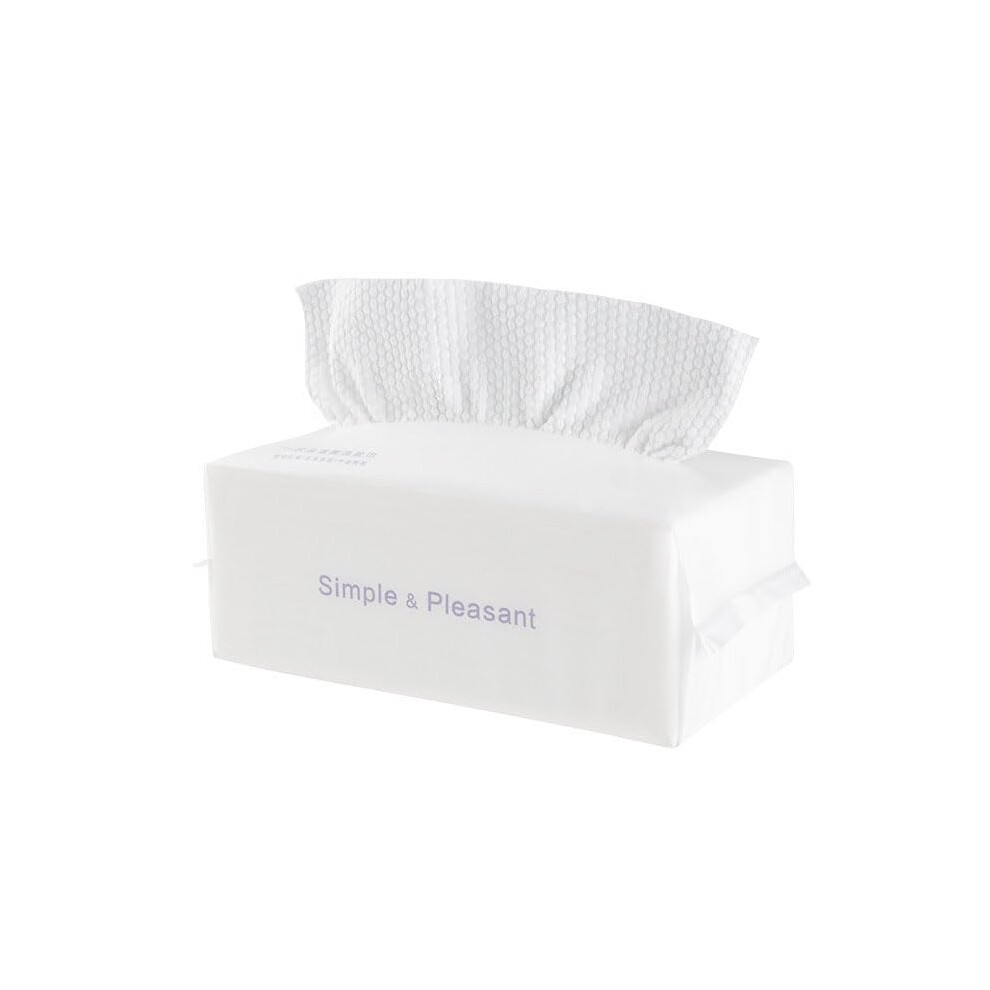 Disposable Face Towels Soft Cotton Gentle Deep Cleansing Wet or Dry Use TravelFriendly Wipes