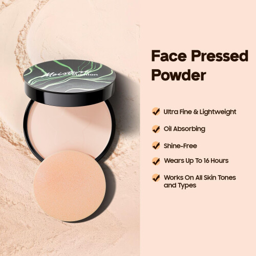 Setting Powder for Oily Skin with Shine Control, Smooth Complexion and Even Tone, Natural Matte Finish 2