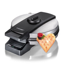 Gaufrier - CLOER - 1898XL - Gaufre extra large 19,5 cm - 1200 watts - Antiadhésif