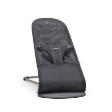 BABYBJORN Hamaca Bliss Color Antracita, Malla