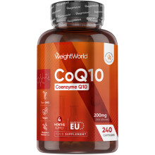 CoQ10 Supplement 200mg | 240 VeganCapsules | 4 Months Supply
