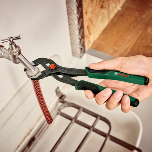 Bosch Bosch Pliers Premium Set 3-Piece (Precise, Long-Lasting Combination, Diagonal Side Cutter and Water Pump Pliers for Robust Multitasking; Ergonomic Sof 1