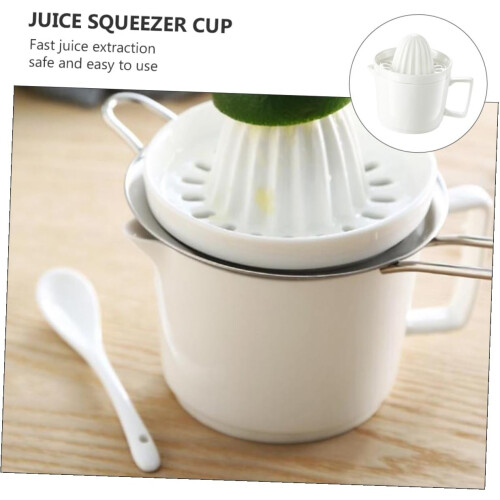 Manual Citrus Juicer Cup Ceramic Handheld Lemon Orange Squeezer Fast Extraction for Home Kitchen 1