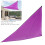 Voile d'ombrage triangulaire 3x3x3m violet UVProof 5