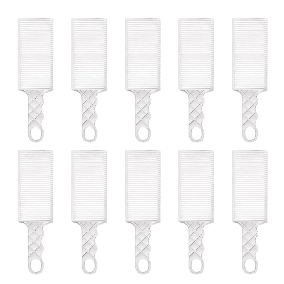 Unisex Professional Barber Cutting Comb With Heat Resistant Hybrid Flat Design For Precision Styling