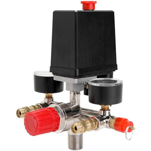 Air Compressor Pressure Switch Adjustable Regulator For Experienced Users IndustrialGrade Accuracy 1