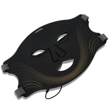Cordless LED Face Mask with 7 Light Therapy Modes, USB Rechargeable, AntiAging, Black