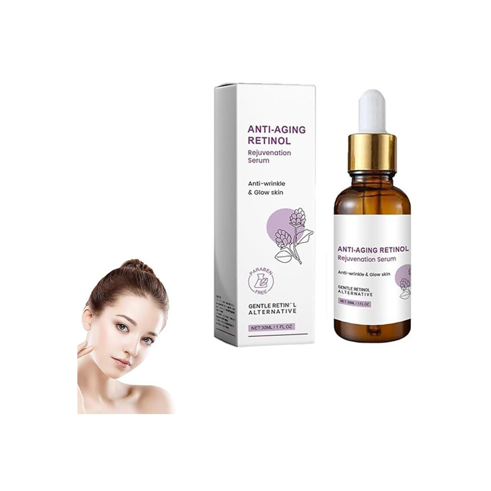 Retinol Bakuchiol AntiAging Facial Serum 30ml  Firming Boost and Deep Hydration for Face