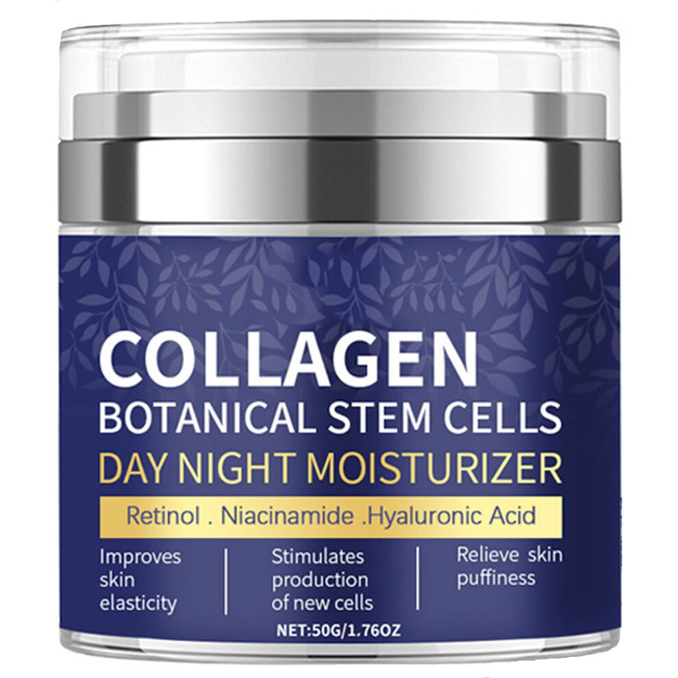 Cream Collagen Face Moisturizer Anti Aging With Retinol Niacinamide Hyaluronic Acid 1.7Oz