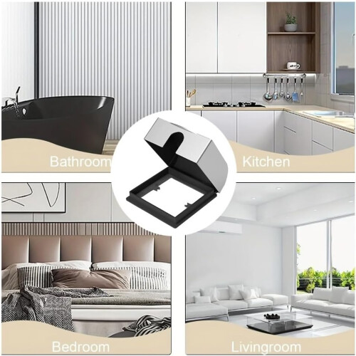 Outdoor Socket Cover Stainless Steel Weatherproof Switch Protector with RustResistant Build 2