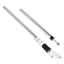 4pcs Stainless Steel Wine Chiller Stick with Aerator Pourer for Fast Cooling Red and White Wine