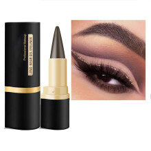 Waterproof Gel Eyeliner Pencil Quickdry Matte Finish Smudge Proof Twist Up Black 03