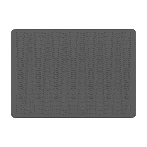 Burner Mat Induction Hob Protective Cover Silicone Counter Protector Sheet Port Grey