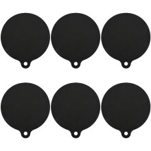 Induction Cooktop Mat Set, NonSlip Silicone Stove Protector, Heat Resistant Scratch Protection, Reusable 6 Pcs