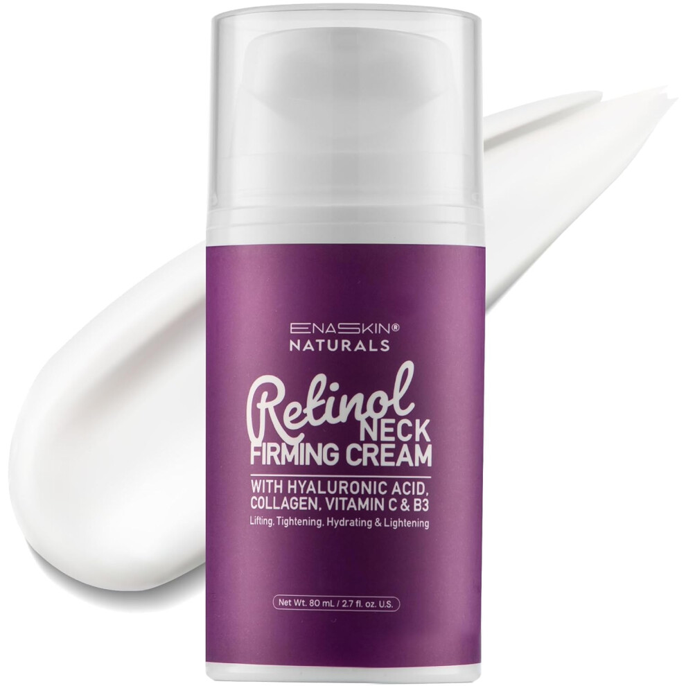 Neck Firming Cream with Retinol for Sagging Skin and Face Hydration â 2.7 Ounce