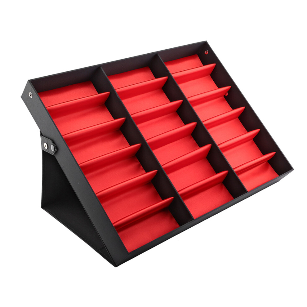 18 Grids Glasses Display Stand Sunglasses Storage Box.Glasses Jewelry.Organizer