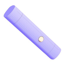Women's Electric Hair Remover 2In1 Waterproof Double Head Wireless Bikini Face Body Armpits Legs Arms Travel Purple