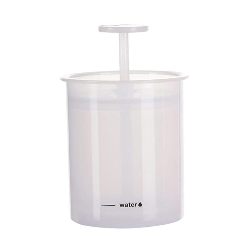 White Face Cleansing Foam Maker With Rich Marshmallow Lather, Travel Facial Foaming Cup, Reusable