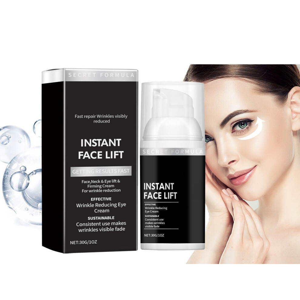 Cream Instant Face Lift With Instant Eye Lift, Antiaging Under Eye Tightening Moisturizer 1 Pack