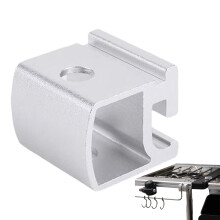 Camping Table Connector with Adjustable Slide Buckle, Durable Aluminum Lock for Outdoor Hiking Picnic
