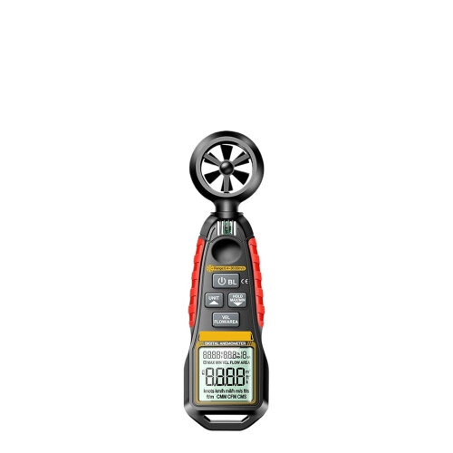 Digital Anemometer Wind Speed Meter 0.430 m/s 9999 Counts Beaufort Tester Thermometer Anemograph Tools 2