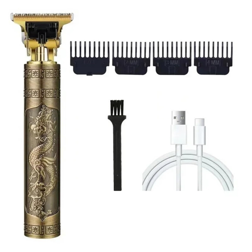 Rechargeable Hair Clipper and Beard Trimmer for Men, Compact Travel Design, 40Min Runtime