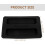 2 Slice Bread Toaster Dust Cover Silicone Upper Cover For Bread Maker Bread Machine Black 3
