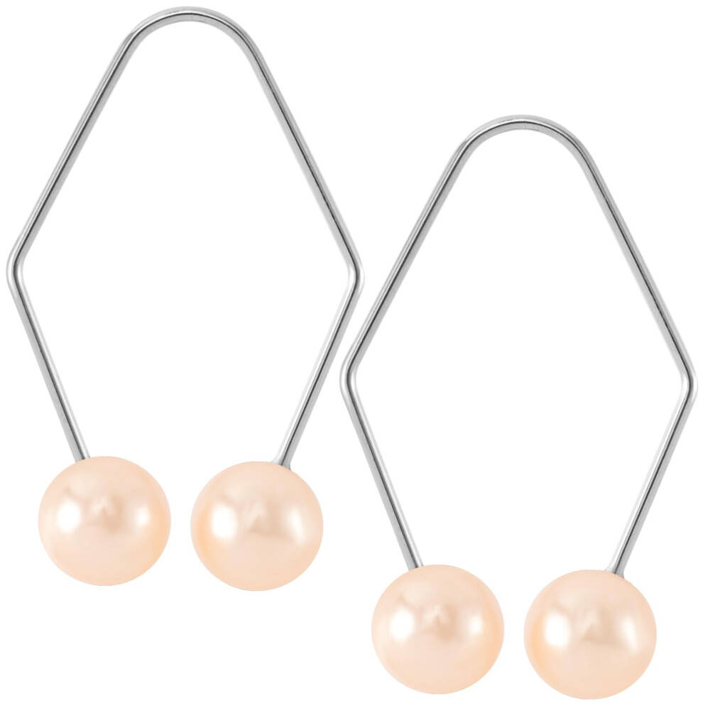 Orange 2Pcs Natural Dimple Maker For Cheeks, Noninvasive Cheek Shaper Facial Trainer For Smile