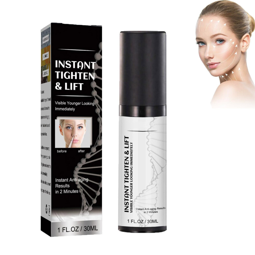 Cream Instant Face Lift And Antiaging Face Serum For Sagging Skin, Neck Tightening, Fine Line Smoothing