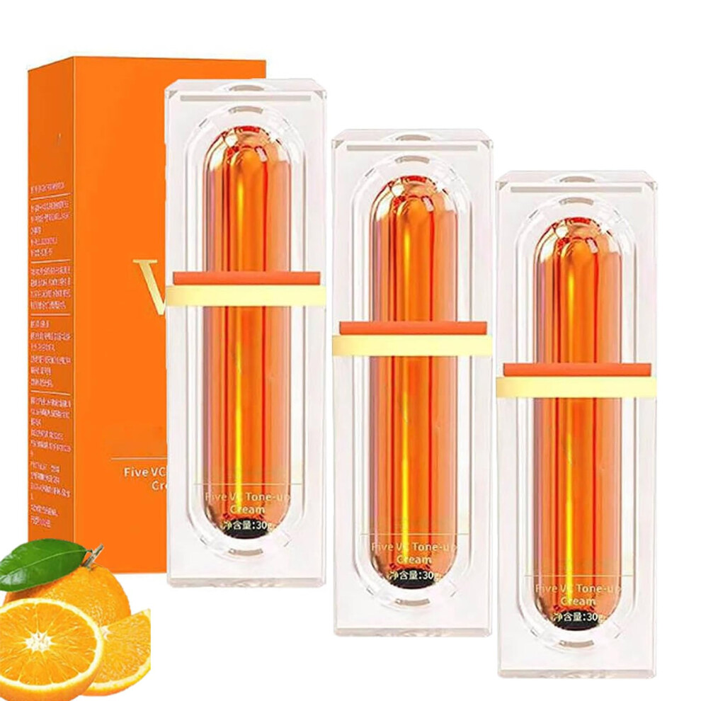 Cream Vitamin C Tone Up Korean Bb 4In1 Makeup Moisturizing Face Primer 3 Pcs