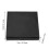 6 LED Mini Specchio Tascabile Pieghevole Nero 7x7x1 cm 6