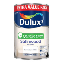 Dulux Retail Quick Dry Satinwood - Pure Brilliant