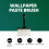 Wallpaper Paste & Brush, Strong Adhesive for Easy 2