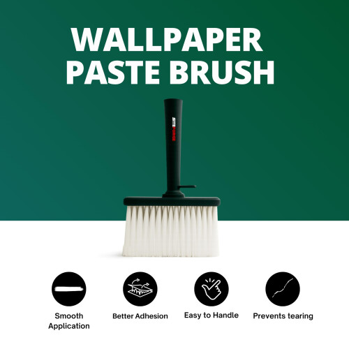 Wallpaper Paste & Brush, Strong Adhesive for Easy 1