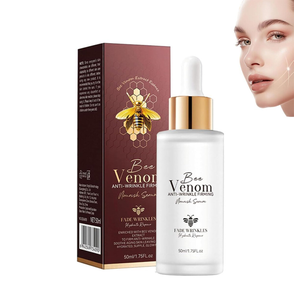 Cream Bee Venom Face And Serum Anti Aging Set For Deep Hydration Wrinkle Firming Skin