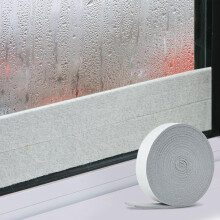 FuKuEn Window Condensation Absorb Strips for Windows Moisture Absorbing Tape Grey Drip Strips for Window Sills 3cm*4m