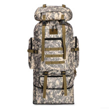 Expandable 100L Waterproof Hiking Backpack with Breathable Straps, 600D Oxford Outdoor Rucksack