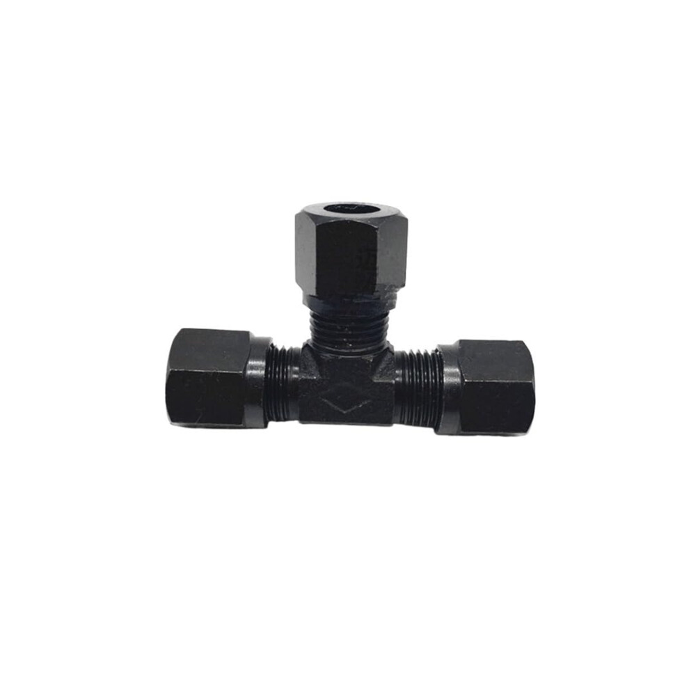 6Mm Pressure Hydraulic Pipe Fitting Carbon Steel Three Way Leak Proof Corrosion Resistant 9174973669852