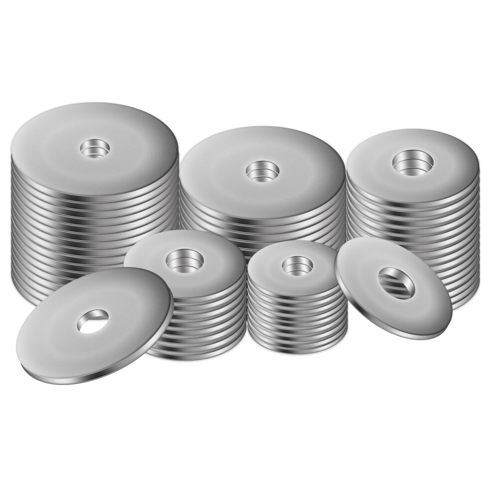 M4 Washers For Screws, 50 Pcs Penny Washers, 304 S 70530261